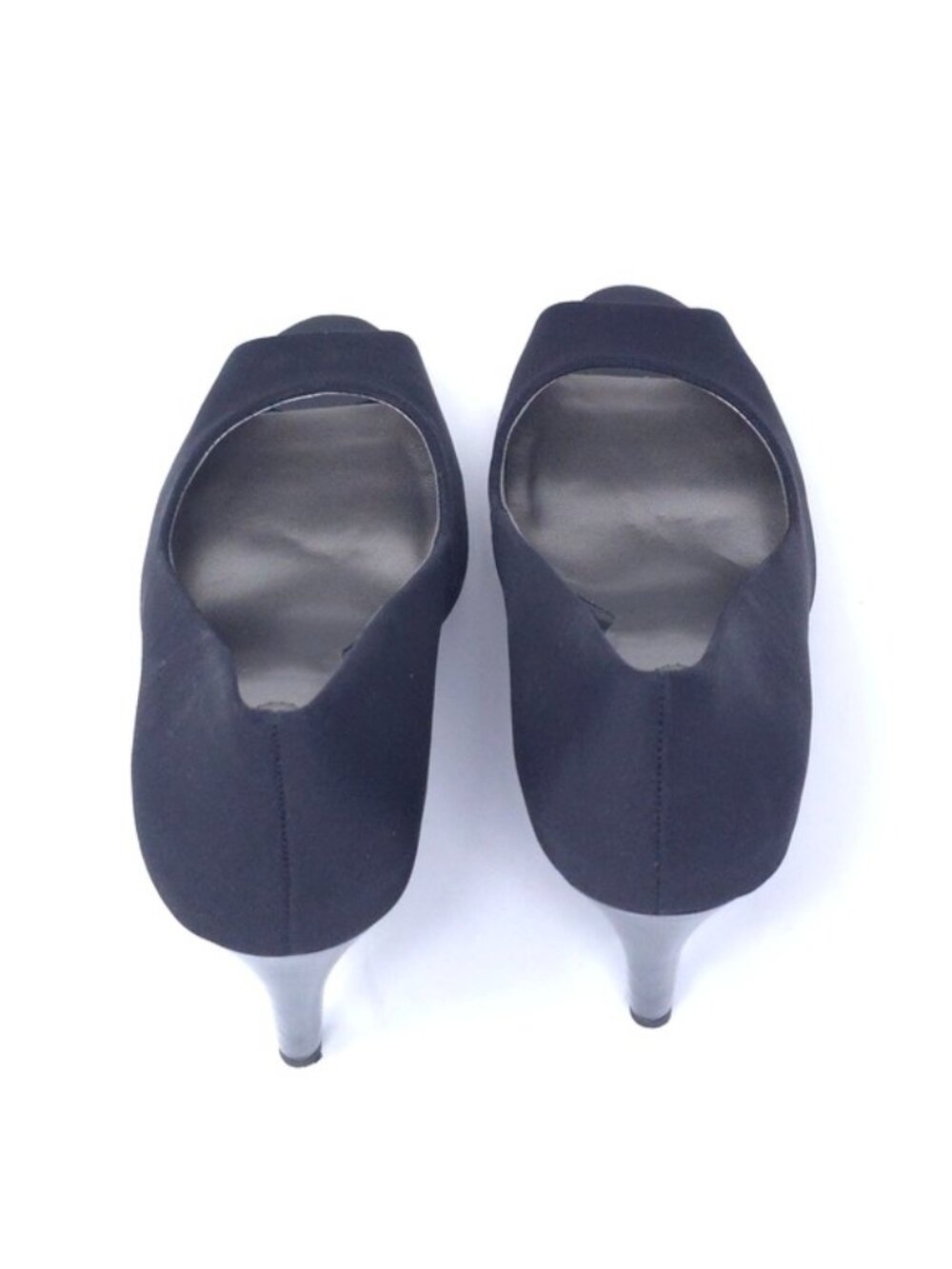 Bandolino Rainaa Stretch Lycra Pointed Toe Pumps Black Size 7M - Picture 6 of 10